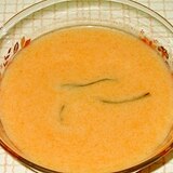 ニラと玉ねぎの豆板醤スープ